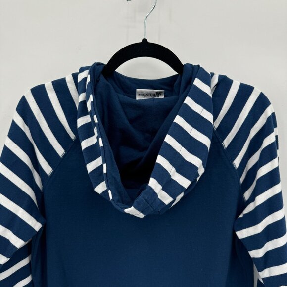 Disney‎ Parks Mickey & Minnie Hoodie With Lace Hem & Striped Sleeves Size LG - Picture 8 of 10